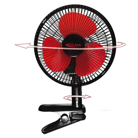 Advanced Star Clip Fan 20W - Ø18CM med oscillering