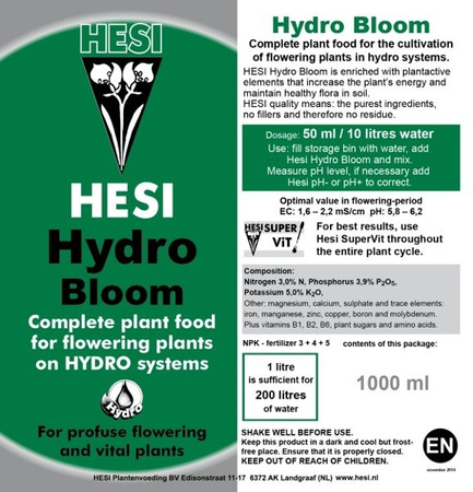 Hesi Hydro Blüte 5L