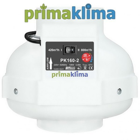 Prima Klima PK160 MES Two Speed  800m³/h