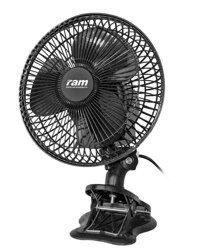 Wentylator Ram Clip Fan 20W - Ø18cm z oscylacją
