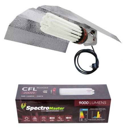 Zestaw  CFL Spectromaster 200W - Kwitnienie